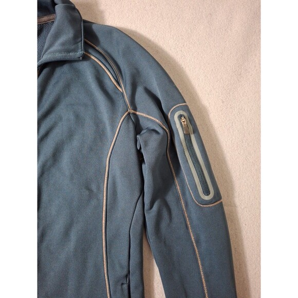 Columbia Sportswear Jacket Womens Small Blue Running Stretch Mom Core EUC - Picture 4 of 9